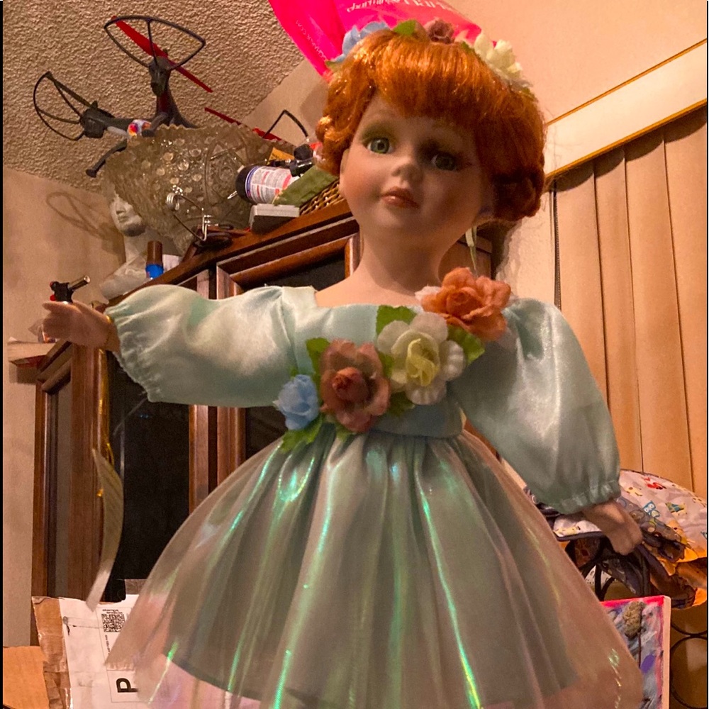 Genuine ballerina porcelain doll